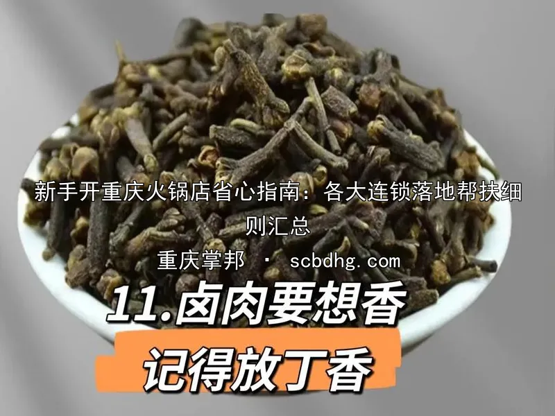 新手开重庆火锅店省心指南：各大连锁落地帮扶细则汇总